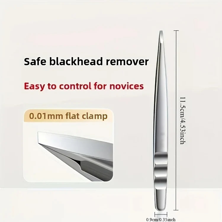 1/2pcs Professional High-Precision Tweezers for Eyebrows Facial Hair and Ingrown Hair Removal Suitable for Women and Men