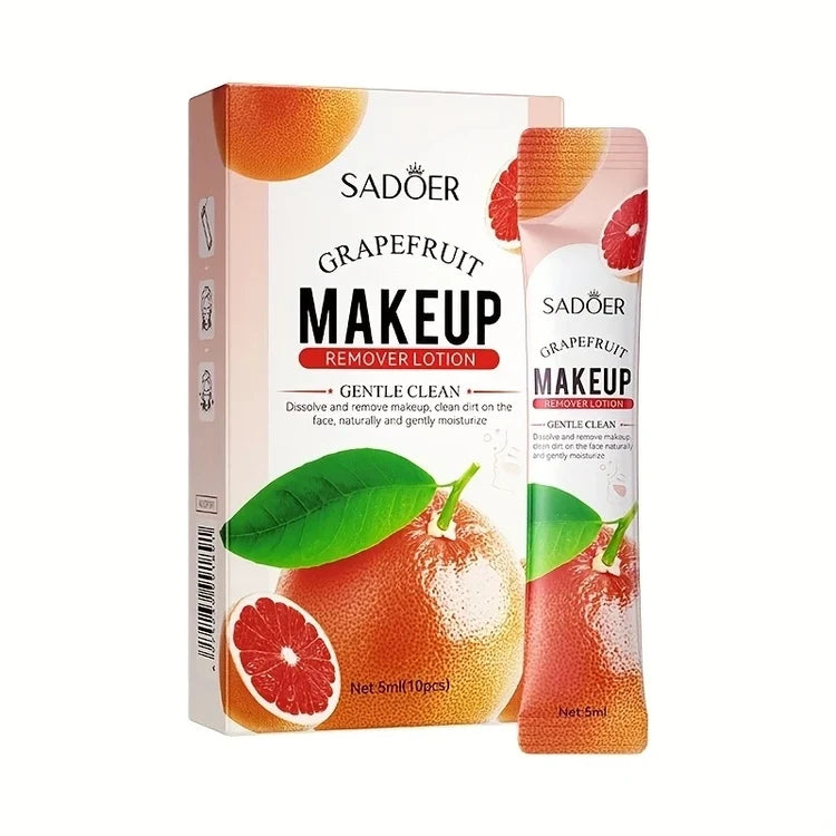 10/20 Pieces of Makeup Remover, Gently Removes Makeup from the Face, Lips, and Eyes, Refreshing and Lightweight, with a Gentle Formula Suitable for All Light Beige Skin Types, the Makeup Remover Oil Features a Simple Bottle D