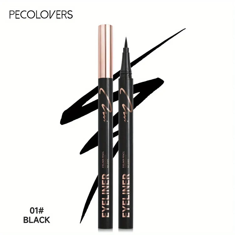 1 Pc Eyeliner Liquid Pen Waterproof Quick Drying Smooth Makeup Beauty Matte Eyeliner Stamp Eye Pencil