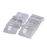 100Pcs Aluminium Foil Nail Polish Remover Wraps Disposable Soak Off Acrylic Gel Polish Remove Paper for Makeup Nails Clean Tools