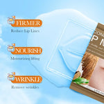 10pcs SADOER Fruits Moisturizing Lip Mask Lips Skin Care Nourishing Hydrating Crystal Collagen Gel Lip Patches Lips Care