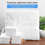 1 Set Disposable Pearl Pattern Makeup Cotton Wipes Soft Remover Pads Facial Cleaning Cosmetic Cotton Pads