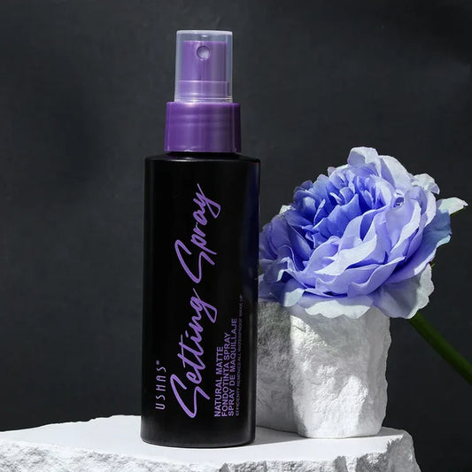 110ml Waterproof Makeup Setting Spray Long-Lasting Oil-Free Natural Finish for Face - Anti-Sweat Beauty Hold Spray
