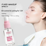 1/2pcs Star Flash Quicksand Makeup Setting Spray,Long-Lasting Makeup Fixer,Matte& Dewy Finish,Oil Control & Hydrating Waterproof
