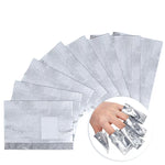 100Pcs Aluminium Foil Nail Polish Remover Wraps Disposable Soak Off Acrylic Gel Polish Remove Paper for Makeup Nails Clean Tools