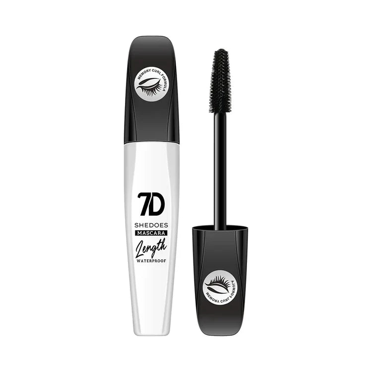 1/2/3PCS 7D Waterproof Mascara Long Lasting Smudge-proof Non-flaking Lengthen Volumizing Lifting Curling Mascara Eyelash Makeup