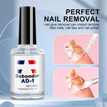 10ML Nail Gel Remover Quickly Remove Fake Nail Liquid Nail Gel Shed Remover Harmless Nail Degumming Agent Nail Salon Supplies
