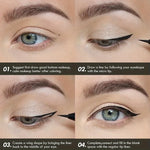 1 Pc Eyeliner Liquid Pen Waterproof Quick Drying Smooth Makeup Beauty Matte Eyeliner Stamp Eye Pencil