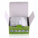100Pcs Aluminium Foil Nail Polish Remover Wraps Disposable Soak Off Acrylic Gel Polish Remove Paper for Makeup Nails Clean Tools
