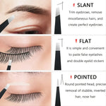 1/3Piece Premium Stainless Steel Eyebrow Tweezers Set Precision Sharp Flat/Slant/Pointed Tip Tweezers for Body