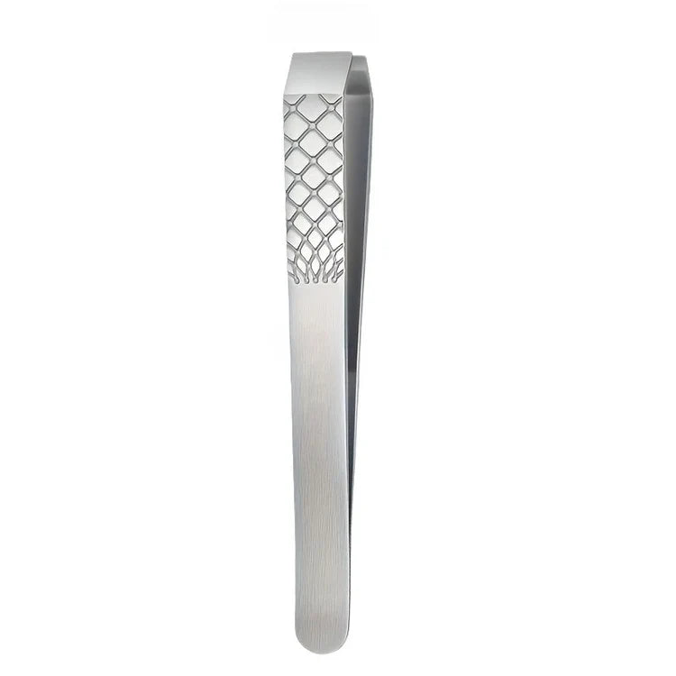 1/2pcs High-Quality Stainless Steel Finger Grip Tweezers Specialized for Hair Removal Slant Tip Eyebrow Tweezers Beard and Hair