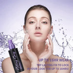 110ml Waterproof Makeup Setting Spray Long-Lasting Oil-Free Natural Finish for Face - Anti-Sweat Beauty Hold Spray