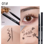 10pcs Black And Brown Ultra Fine Smooth Eyeliner Gel Pen Is Not Easy To Faint Makeup Pen Head Ultra Fine Suitable For Beginners