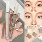 1/3pcs Set Facial Liquid Contour Stick 3D Cement Grey Nose Shadow Cream High Gloss Brighten Highlighter Bronzer Concealer Makeup