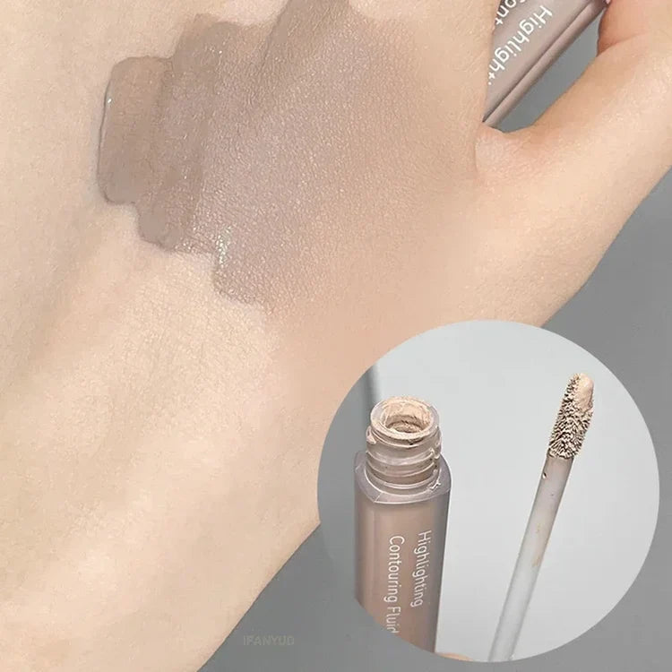 1/3pcs Set Facial Liquid Contour Stick 3D Cement Grey Nose Shadow Cream High Gloss Brighten Highlighter Bronzer Concealer Makeup