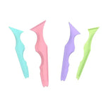 1 Pc Silicone Eyeliner Stencils Ruler Reusable Winged Tip Eyeliner Aid Eyebrow Pencil Stencil 5 in1 Multi-Functional Makeup Tool