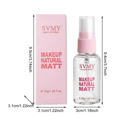1/2pcs Star Flash Quicksand Makeup Setting Spray,Long-Lasting Makeup Fixer,Matte& Dewy Finish,Oil Control & Hydrating Waterproof