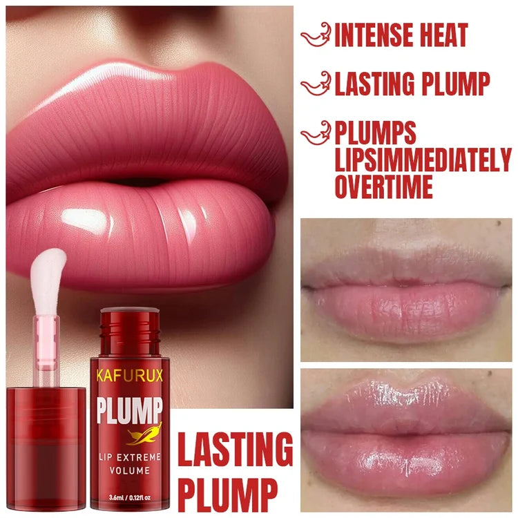 1/2PCS Lip Plump Long Lasting Lip Oil Moisturizing Lip Gloss Serum Instant Volumising Essence Oil Repair Lip Fine Lines Increase